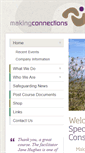 Mobile Screenshot of making-connections.co.uk
